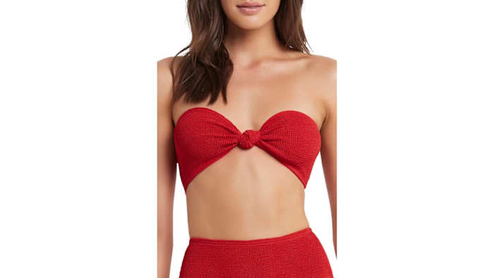 Bound by Bond-Eye Sahara Bandeau Bikini Top